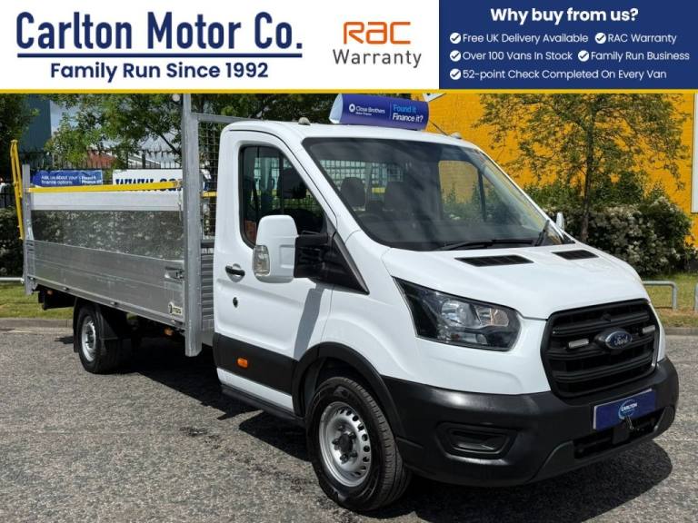 2020 Ford Transit 2.0 350 EcoBlue Leader C/Cab 2 Door DROPSIDE RWD L4 Euro 6 (s/s) (130 ps) Drops...