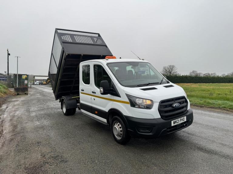Ford Transit 2.0 350 EcoBlue Leader  Double Cab caged tipper 4dr Dies... 2021/21
