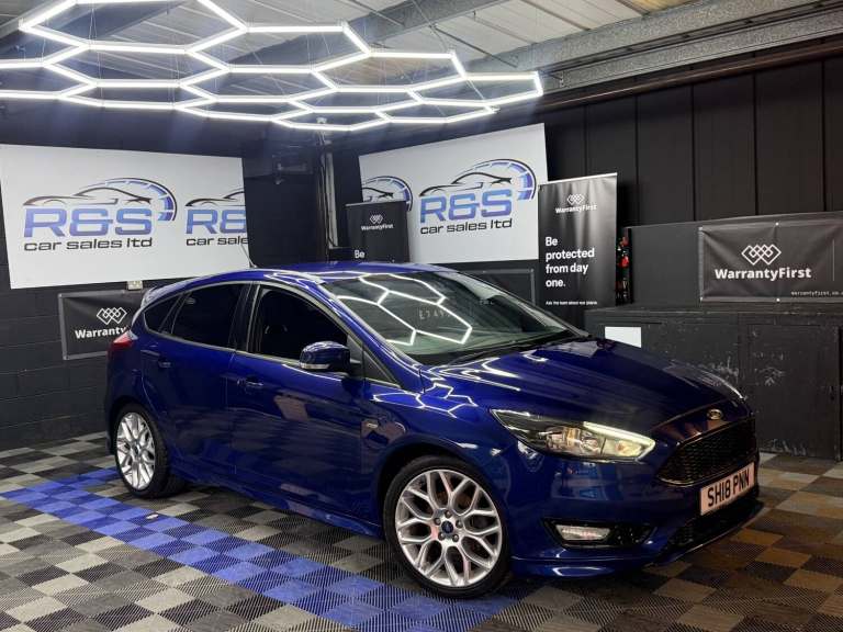 2018 Ford Focus 1.0 EcoBoost 140 ST-Line Navigation 5dr HATCHBACK Petrol Manual