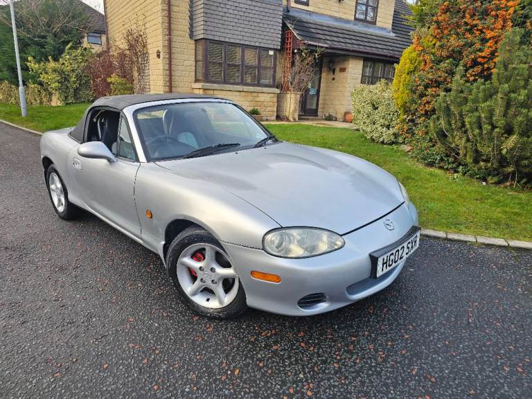 ★MAZDA MX-5 1.8vvt ★70,000 MILES! EXCELLENT EXAMPLE! MX5 ROADSTER 146BHP, SUNLIGHT SILVER, LONG MOT 