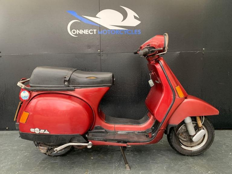 VESPA 200cc COSA 2 STROKE 1990 RARE SCOOTER PROJECT HPI CLEAR