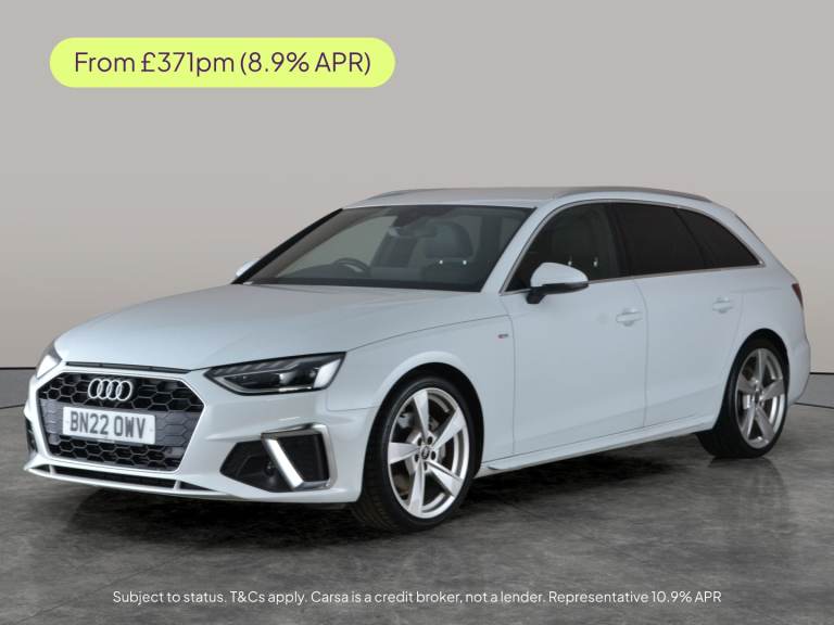 2022 Audi A4 Avant 2.0 TFSI 40 S line Estate 5dr Petrol S Tronic Euro 6 (s/s) (204 ps) - LANE  Es...