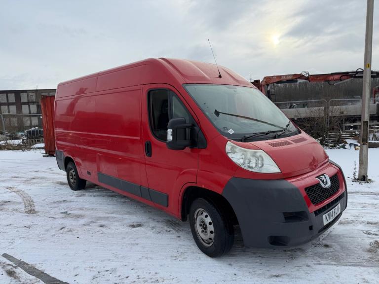 2014 PEUGEOT BOXER 2.2 HDI LWB L3H2 PANEL VAN DIRECT POST OFFICE PRICE PLUS VAT 