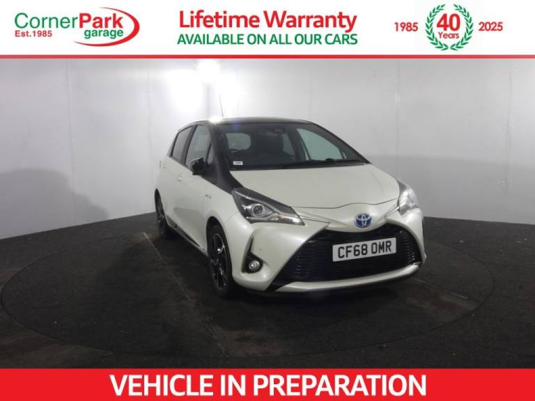 2018 Toyota Yaris 1.5 VVT-i Y20 5dr CVT [Bi-tone] HATCHBACK PETROL/ELECTRIC Automatic