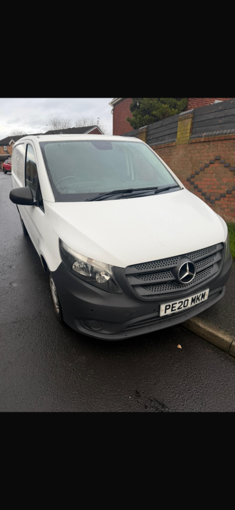 MERCEDES-BENZ VITO L2 1.8 DIESEL FWD 110 CDI  PROGRESSIVE VAN, Low Roof, Euro 6 1 Owner 2020