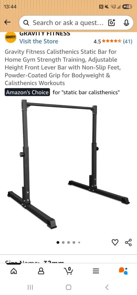 Gravity Fitness Static Bar