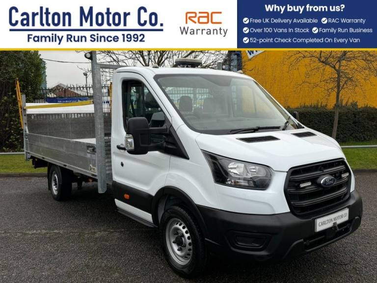 2020 Ford Transit 2.0 350 EcoBlue Leader C/Cab 2 Door DROPSIDE RWD L4 Euro 6 (s/s) (130 ps) Drops...