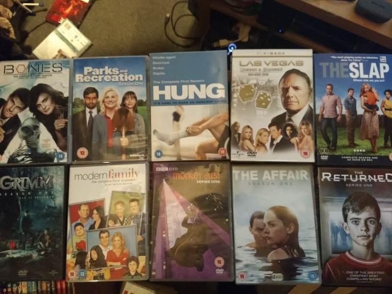 20 TV series dvd boxsets. First seasons