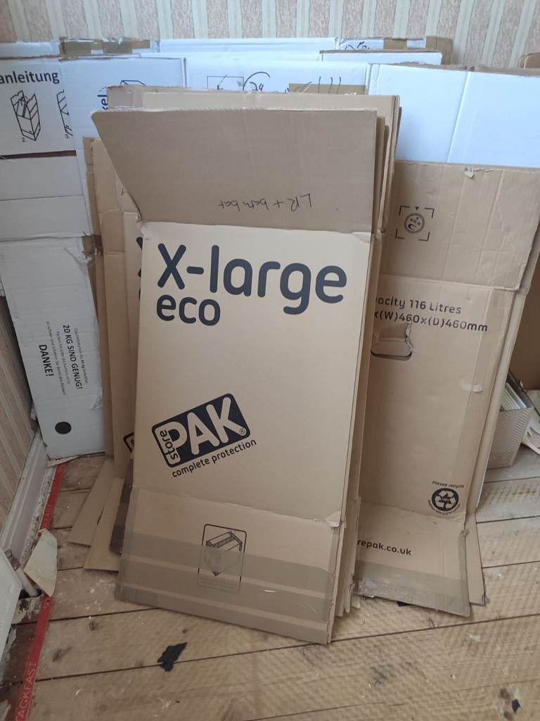 Moving / packing boxes, L/ XL/ up to 20kg house move/ storage
