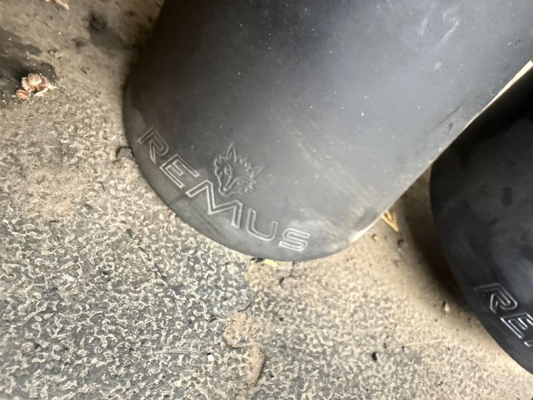 Golf R remuss full exhaust system with catalytic converter 