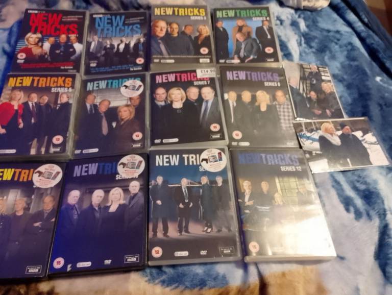 Complete series of New Tricks 1-12 plus autographs
