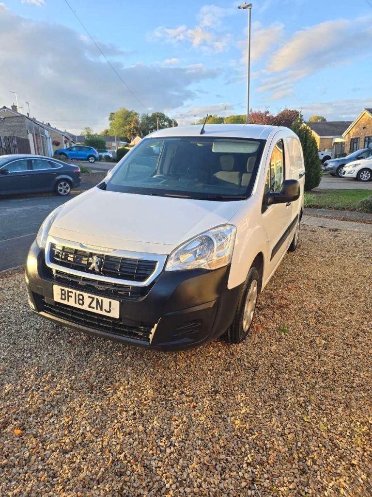 Peugeot, PARTNER, Panel Van, 2018, Manual, 1560 (cc)