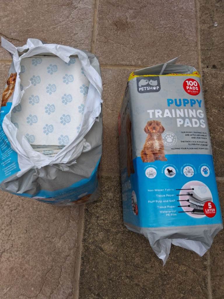 Puppy/Dog training, incontinence pads