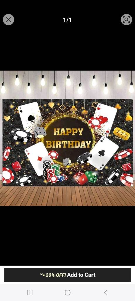 CASINO PARTY DECORATIONS 