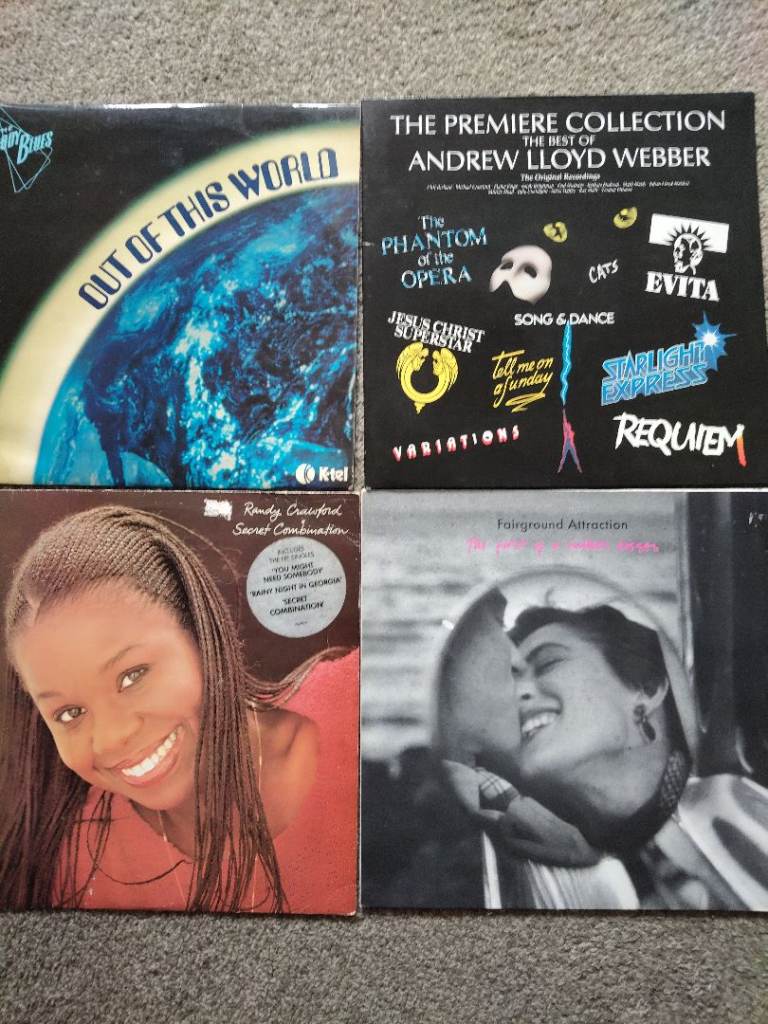 Job lot vinyl records 