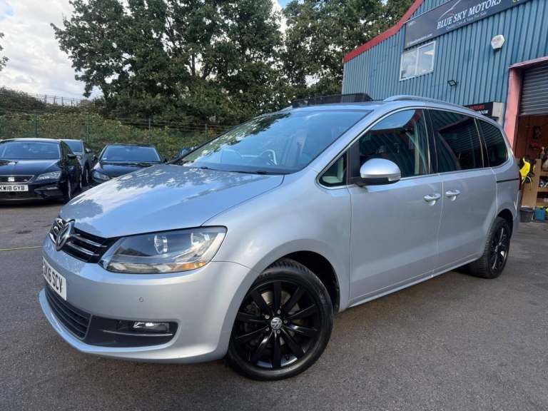 2016 Volkswagen Sharan 2.0 TDI BlueMotion Tech SEL DSG Euro 6 (s/s) 5dr MPV Diesel Automatic