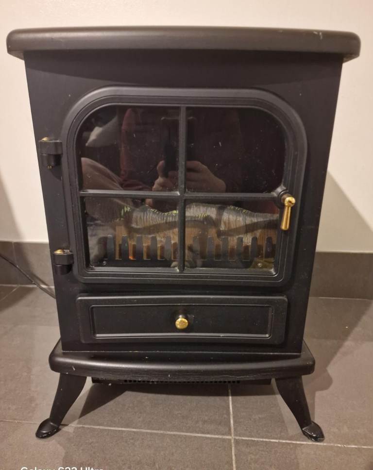 Black Electric Stove Fire for amazing price