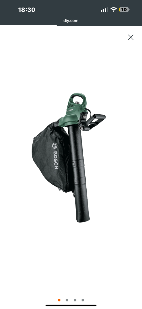 image for Bosch leaf blower and vacuum