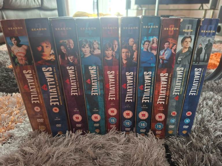 Smallville Series DVD Box Sets Seasons 1-10
