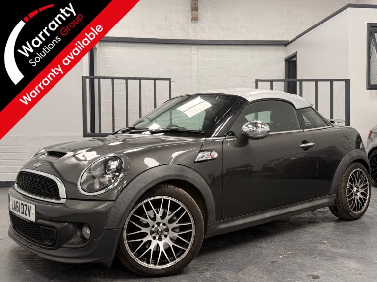 2011 MINI Coupe 1.6 Cooper S 3dr COUPE Petrol Manual