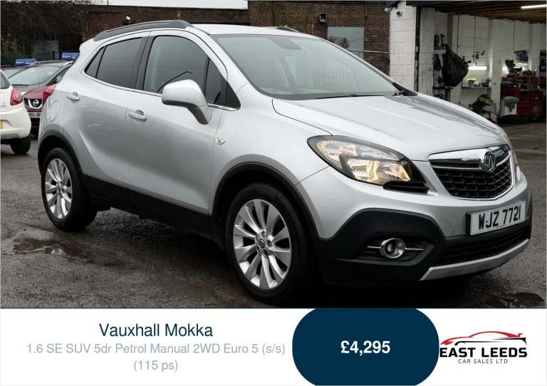 2014 Vauxhall Mokka 1.6 SE SUV 5dr Petrol Manual 2WD Euro 5 (s/s) (115 ps) SUV Petrol Manual