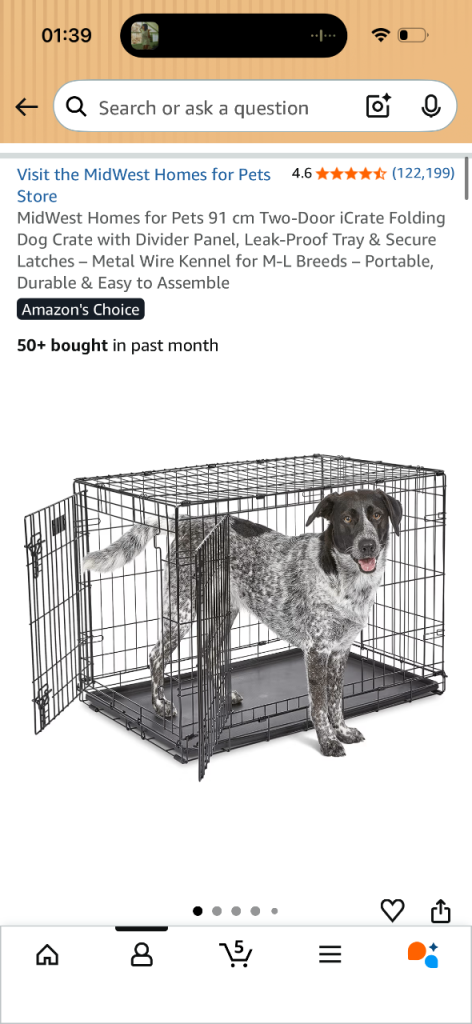dog crate