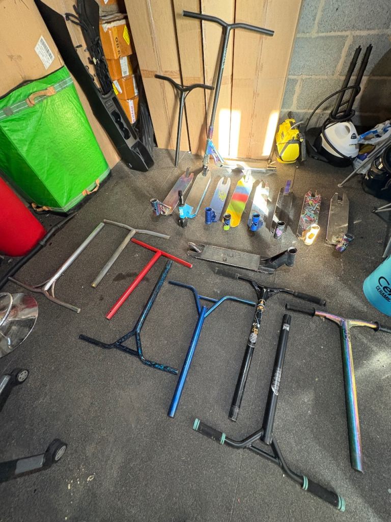 Large Scooter Spares & Helmets Bundle