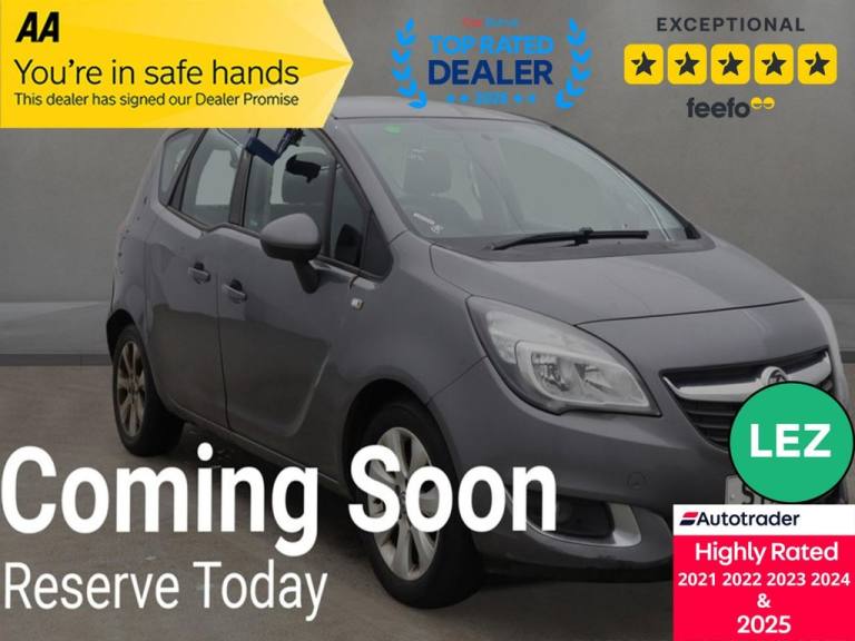 2017 Vauxhall Meriva 1.4i Life MPV 5dr Petrol Manual Euro 6 (100 ps) MPV Petrol Manual