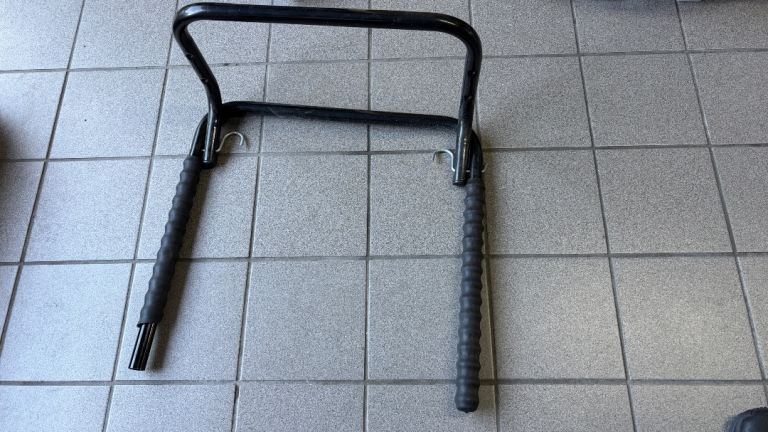 Black Metal Wall Bike Rack - Good Condition