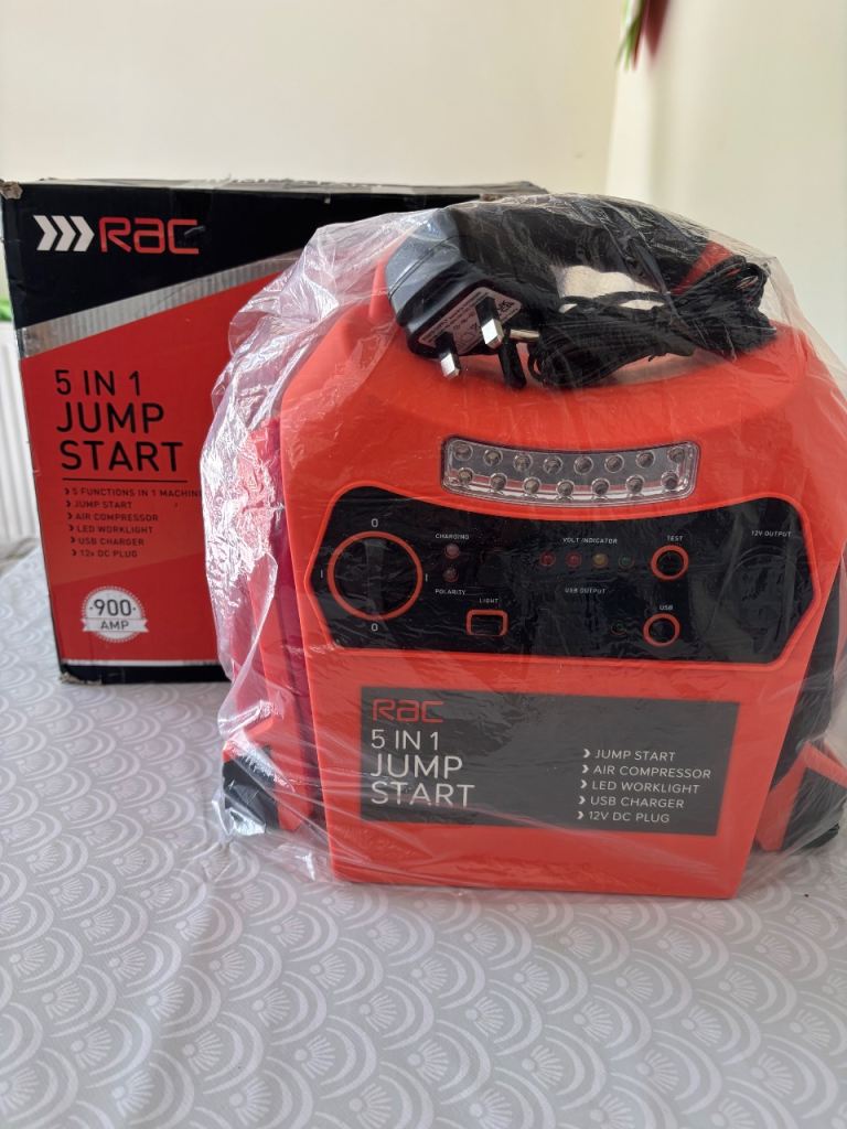 RAC 5-in-1 Jump Starter 