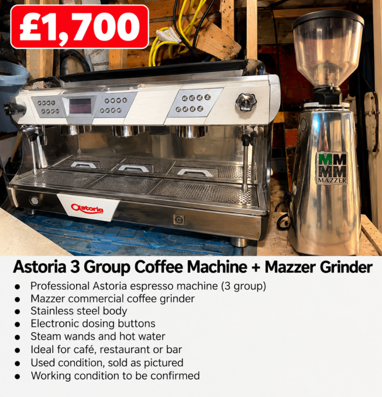 COMMERCIAL CATERING & RESTAURANT EQUIPMENT FOR SALE – COMPLETE BUSINESS PACKAGE – £5,200 ONO
