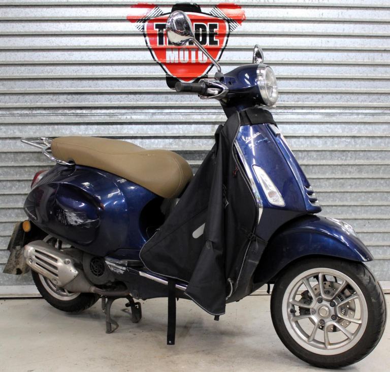 2019 19 PIAGGIO VESPA PRIMAVERA 125 ABS BLUE SCOOTER TRADE SALE 15K NEW MOT