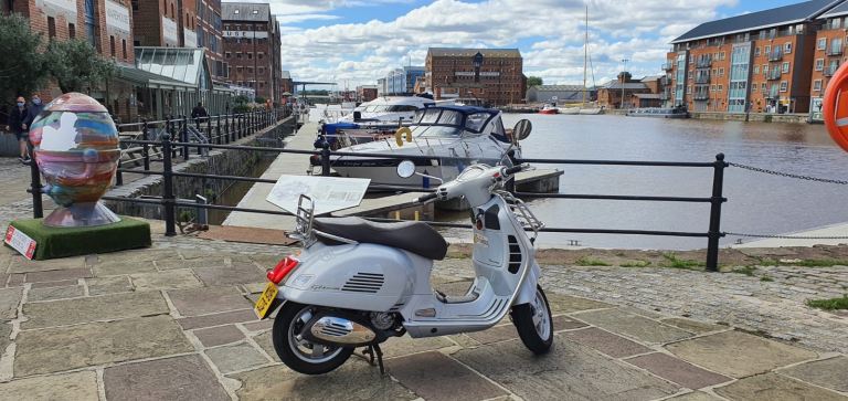 Vespa 300 GTS.  Lovely condition. 