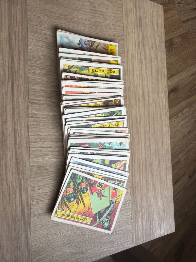 A&BC Battle bubblegum cards