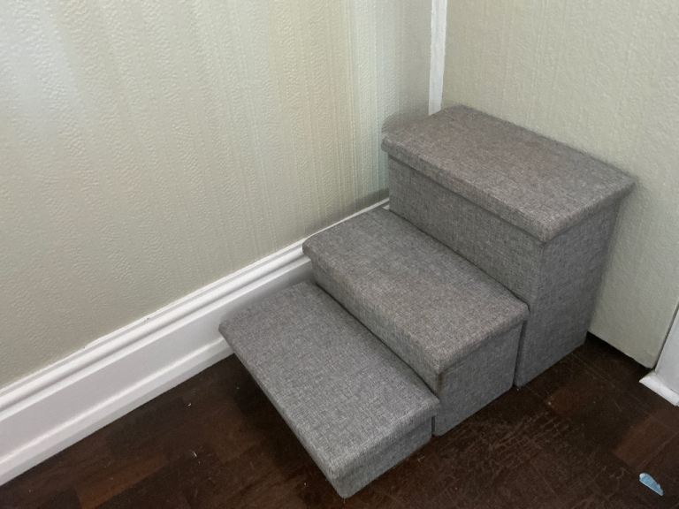 Pet Steps with storage for senior pets