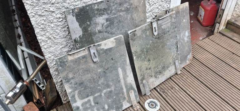 Land rover series 1 seat box lids
