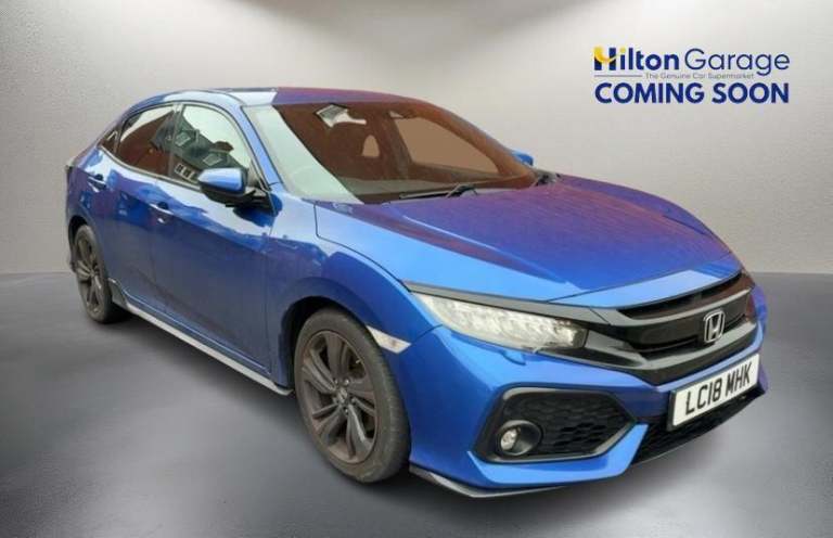 2018 Honda Civic 1.5 VTEC Turbo Sport 5dr CVT HATCHBACK PETROL Automatic