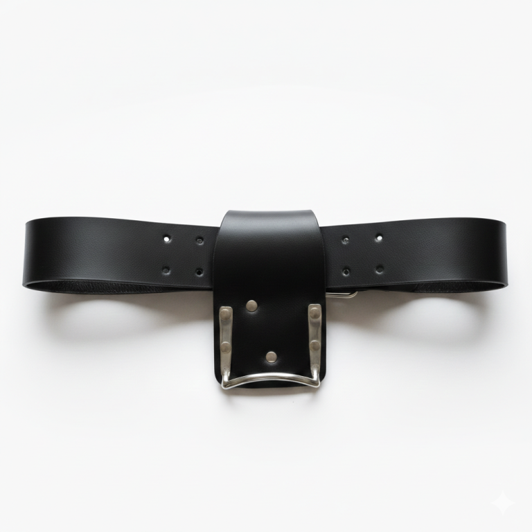 Handmade Leather Axe Holster | Heavy Duty Hatchet Belt Loop | Medieval Viking