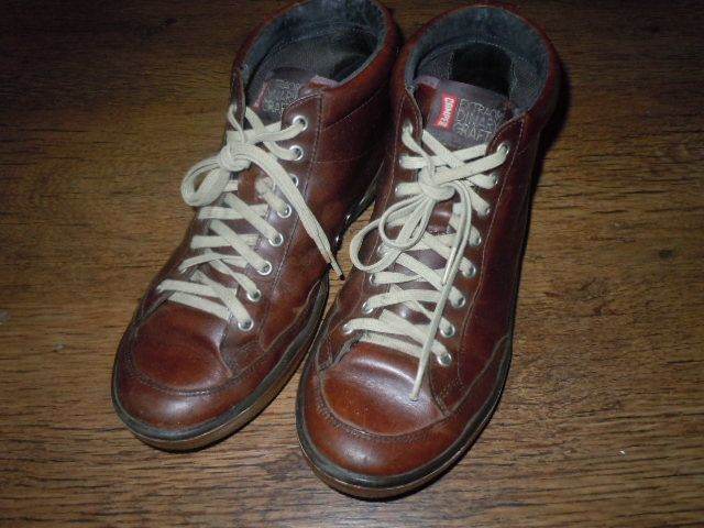 CAMPER MENS LEATHER BOOTS SIZE 9UK
