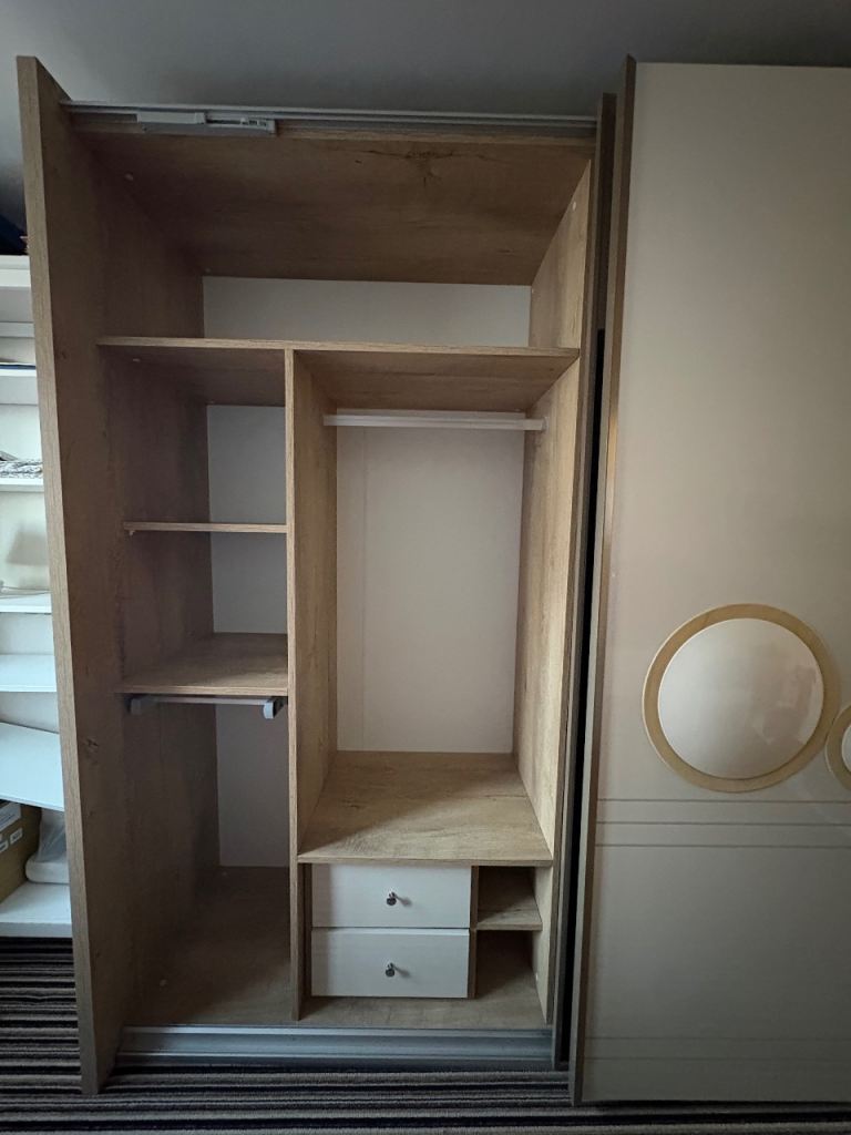 Large Sliding Door Wardrobe – Excellent Condition, £450.00 for Sale