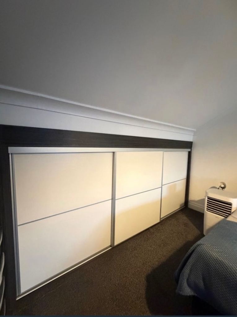 3 loft sliding wardrobe doors