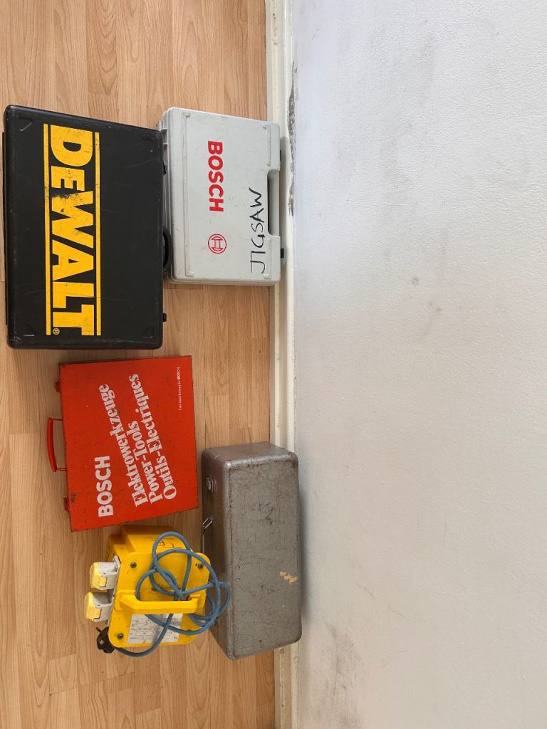 Job Lot Power Tools – DeWalt, Bosch, Metabo, wolf + Transformer 🔧