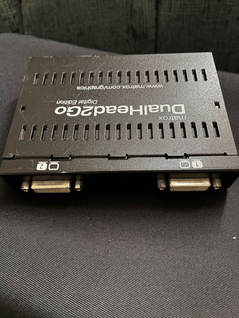Matrox DualHead2Go Digital Edition D2G-A2D-IF Display Expansion