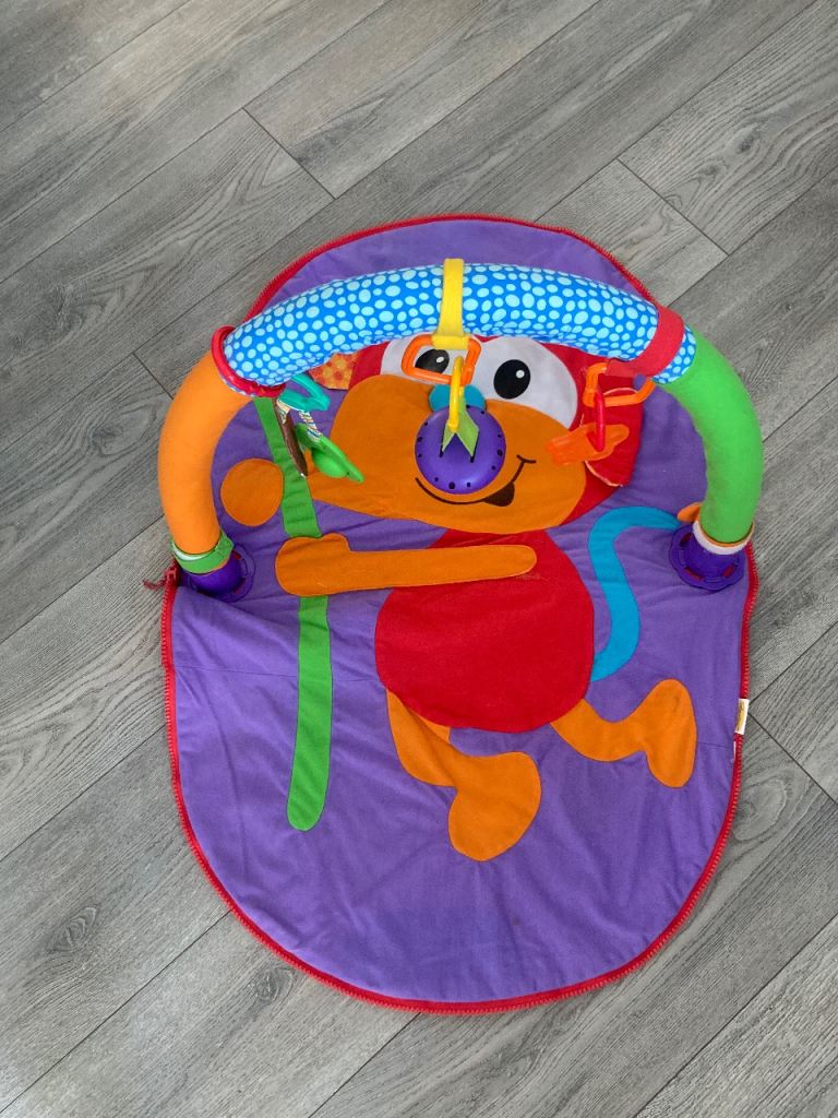 Colourful Baby Play Mat with Arch and Toys