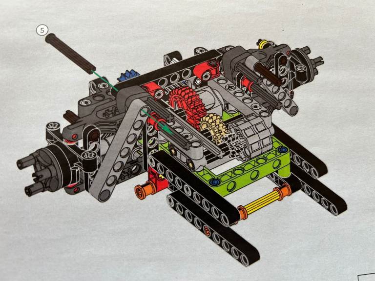 Lego Peugeot Le Mans 9X8. model kit