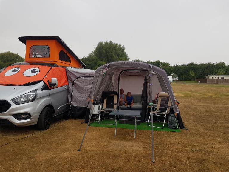 Vango Air Awning Galli 2 compact low (airbeam) with groundsheet - drive away