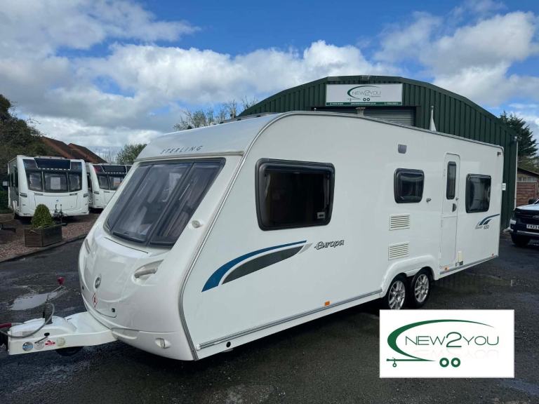 2009 Sterling Europa 650 6 Berth Caravan - STOCK NO H066
