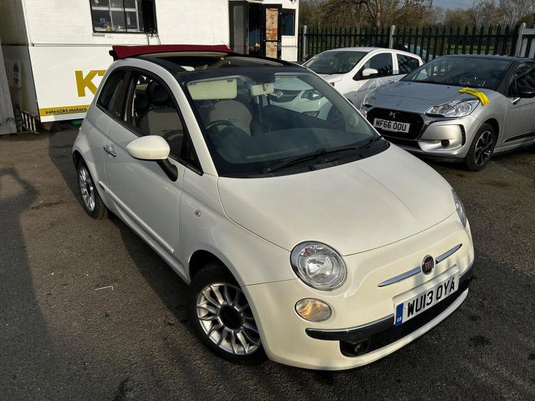 2013 Fiat 500C 1.2 Lounge Euro 5 2dr CONVERTIBLE Petrol Manual