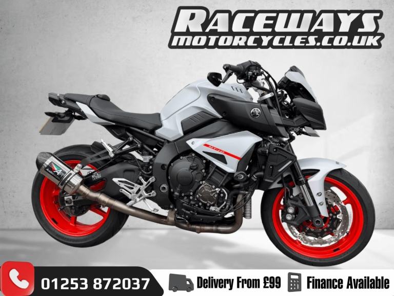 YAMAHA MT-10 2019 69 REG 10,012 MILES GREY USED MOTORCYCLE 998CC