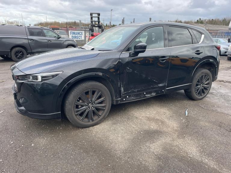 2025 MAZDA CX5 HOMURA MHEV AUTO 74 REG accident damaged salvage